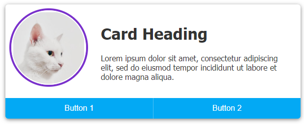 Card - Image Bubble Left